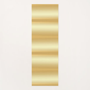 Maßgeschneiderte Imitat Gold Blank Vorlage Glamou Yogamatte