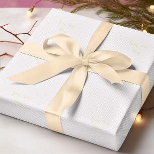 Maßgeschneiderte Imitate für Schwarz und Weiß Geschenkpapier