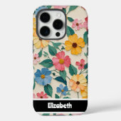 Maßgeschneiderte Impasto Flower Garden Cover (Rückseite)