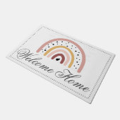 Maßgeschneiderte Innentürmatte - Rainbow Welcome M Fußmatte (Schrägansicht)