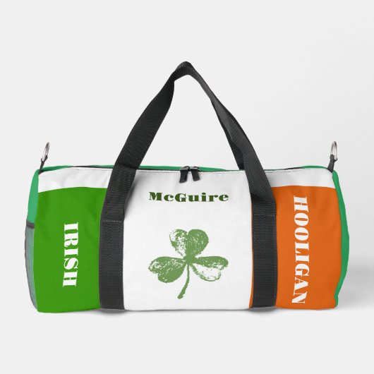 Maßgeschneiderte Irish Hooligan Duffle Bag (Rückseite)