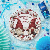 Maßgeschneiderte Jahresneujahrspatine Pappteller (Party)