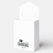 Maßgeschneiderte Jahrgangsklasse für moderne Absch Geschenkschachtel (Geöffnet)