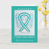 Maßgeschneiderte Karte für das Bewusstsein für Geb (Gelbe Blume)