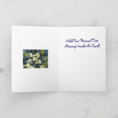 Maßgeschneiderte Karten Blumendogwood-Blume (Innenseite)