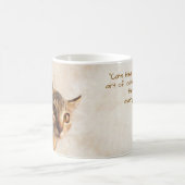 Maßgeschneiderte Katze Katze Dog Vorlage für Foto Kaffeetasse (Mittel)