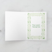 Maßgeschneiderte keltische Grenze Karte (Innenseite)