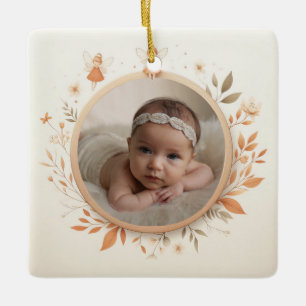 Maßgeschneiderte Keramik mit Fairy Frame Keramikornament