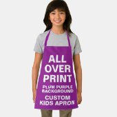 Maßgeschneiderte Kids Schürze PLUM LILA (Insitu)