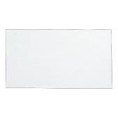 Maßgeschneiderte Kissengröße 20" x 40" Kissenbezug (Rückseite)