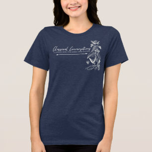 Maßgeschneiderte klassische Gespräche Tri-Blend Shirt