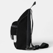 Maßgeschneiderte Klaviertasche für Lehrer oder Sch Crossbody Bag (Rechts)
