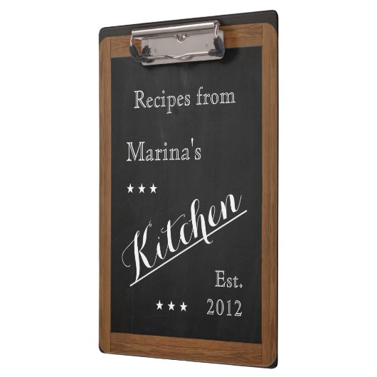 Maßgeschneiderte Kochplatten Klemmbrett (Links)