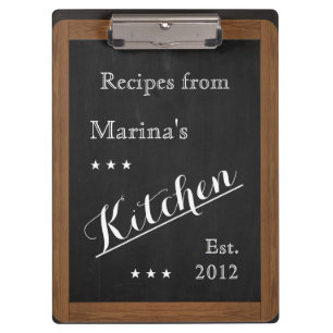 Maßgeschneiderte Kochplatten Klemmbrett