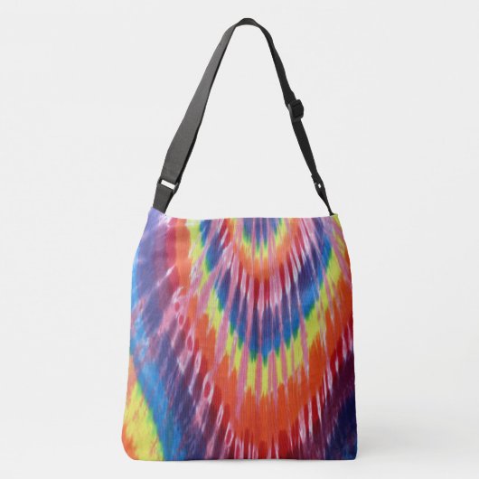 Maßgeschneiderte Krawatte-Farbkreuz-Bag Tragetaschen Mit Langen Trägern (Rückseite)