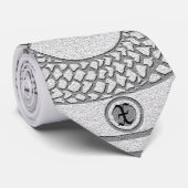 Maßgeschneiderte Krawatte für stylisierte Drachen (Gerollt)