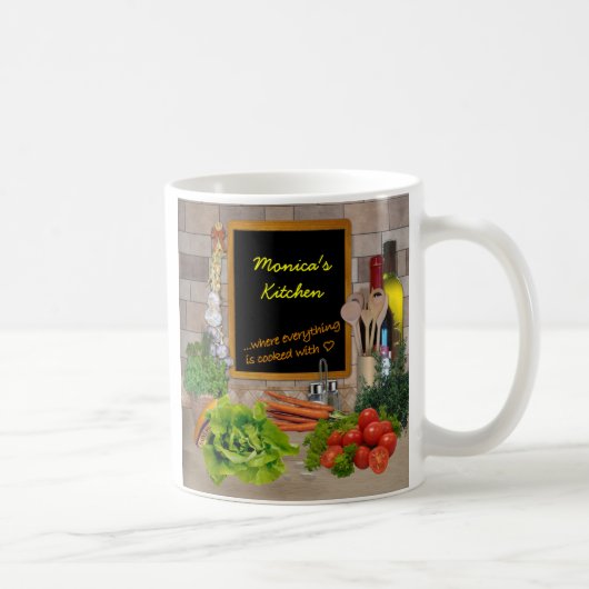 Maßgeschneiderte Küche Kaffeetasse (Rechts)