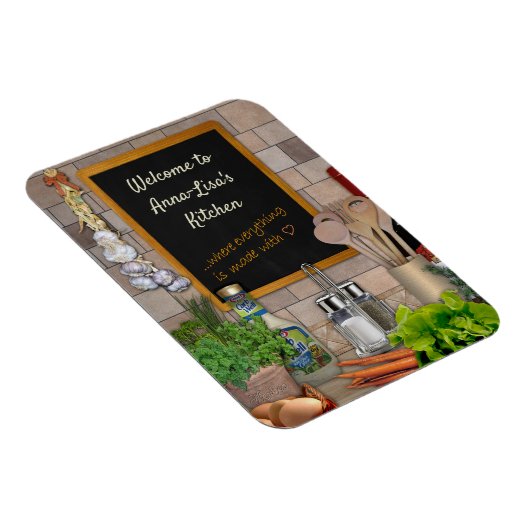 Maßgeschneiderte Küche Magnet (Rechte Seite)
