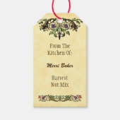 Maßgeschneiderte Küche mit Erntedank Backgeschenk Geschenkanhänger (Vorderseite)