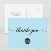 Maßgeschneiderte Kundenbewertung für Unternehmen B Postkarte (Vorne/Hinten)