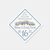 Maßgeschneiderte, künstlerische Servietten für die (Ecke)