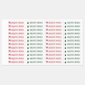 Maßgeschneiderte Labels Familiengeschenk Großmutte Etiketten (Blatt)