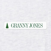 Maßgeschneiderte Labels Familiengeschenk Großmutte Etiketten (Design 2)