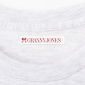 Maßgeschneiderte Labels Familiengeschenk Großmutte Etiketten (Befestigt)