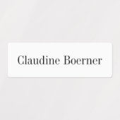 Maßgeschneiderte Labels für Fabric Crafter oder Kü Etiketten (Design 2)