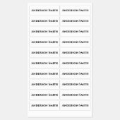 Maßgeschneiderte Labels für Fabric Crafter oder Kü Etiketten (Blatt)