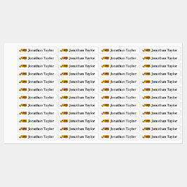 Maßgeschneiderte Labels für Studierende Etiketten