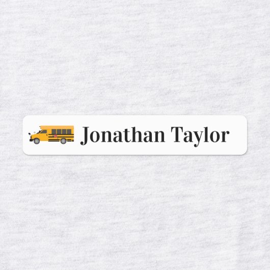 Maßgeschneiderte Labels für Studierende Etiketten (Design 2)