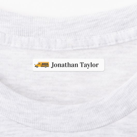 Maßgeschneiderte Labels für Studierende Etiketten (Befestigt)