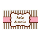 Maßgeschneiderte Labels für Vintage Bäckereien (Vorne)