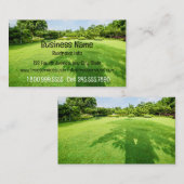 Maßgeschneiderte Landschaftsgärtnerpflege Visitenkarte (Vorne/Hinten)
