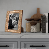 Maßgeschneiderte Lasergravur "LIEBE" in 18 Sprache Geätzte Rahmen