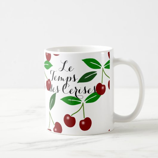 Maßgeschneiderte Le Temps des Cerises Frische Kirs Kaffeetasse (Rechts)