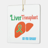 Maßgeschneiderte Lebertransplantation Keramikornament (Links)