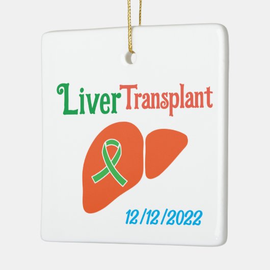Maßgeschneiderte Lebertransplantation Keramikornament (Links)