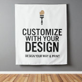 Maßgeschneiderte Leer 34x40" Unternehmen Personali Wandteppich