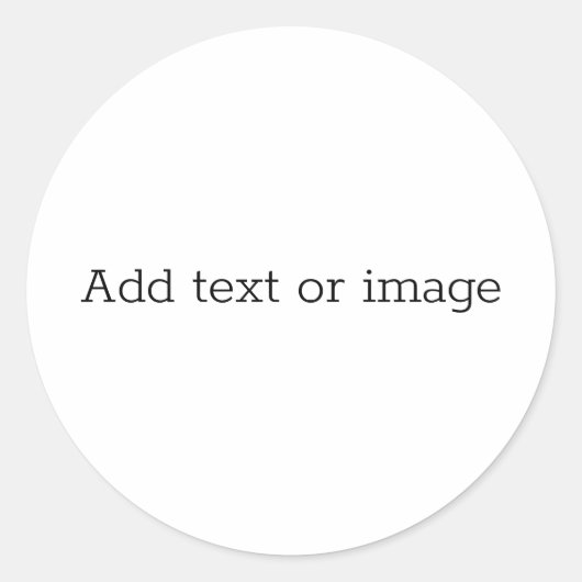 Maßgeschneiderte, leere, 1-2 Zoll Klappkleber Runder Aufkleber (Vorderseite)
