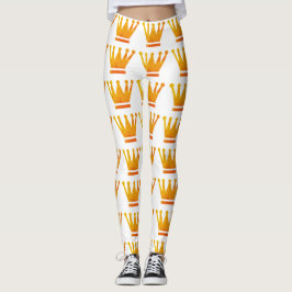 Maßgeschneiderte Leggings der Goldenen Krone