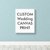 Maßgeschneiderte Leinwand für Hochzeiten, 8 Zoll x (Insitu (Holzboden))