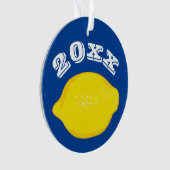 Maßgeschneiderte Lemon Ornament (Vorderseite)