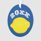 Maßgeschneiderte Lemon Ornament (Vorderseite)