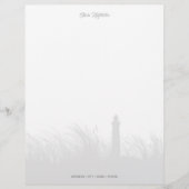 Maßgeschneiderte Leuchtturm-Shoreline Briefbogen (Vorderseite)