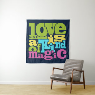 Maßgeschneiderte Liebe Wandteppich