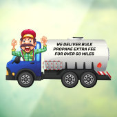 Maßgeschneiderte Lieferfront für Bulk Propane Fensteraufkleber (Blatt 3)