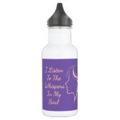 Maßgeschneiderte Lila Wasserflasche (Links)