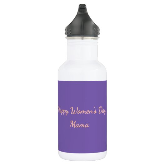 Maßgeschneiderte Lila Wasserflasche (Rechts)